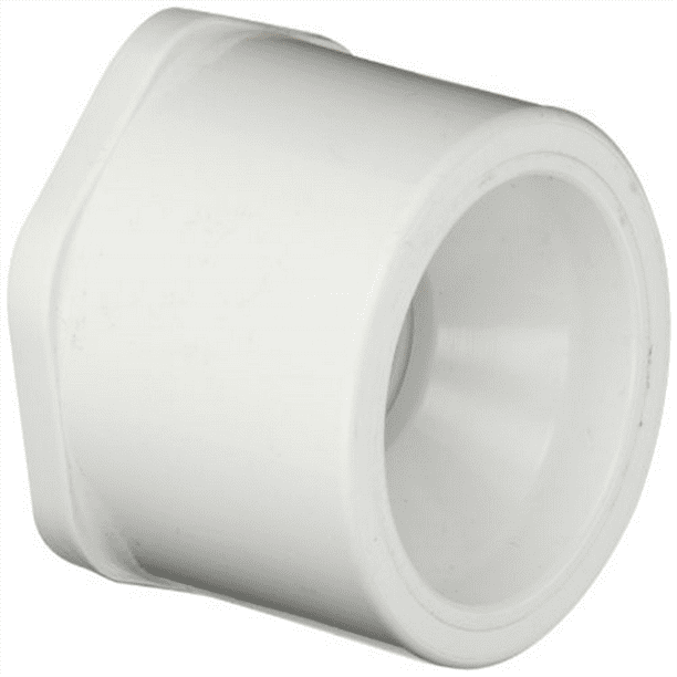 2 Spigot x 1 NPT Female Pack of 5 Spears 438 Series PVC Pipe Fitting White Bushing Schedule 40 2 Spigot x 1 NPT Female Pack of 5 Spears 438 Series PVC Pipe Fitting White Bushing Schedule 40